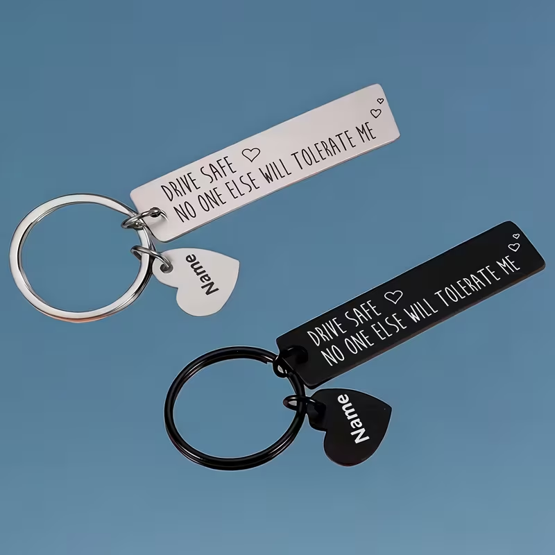 Initial Ring Custom - 맞춤형 레이저 각인 이름 문자 펜던트