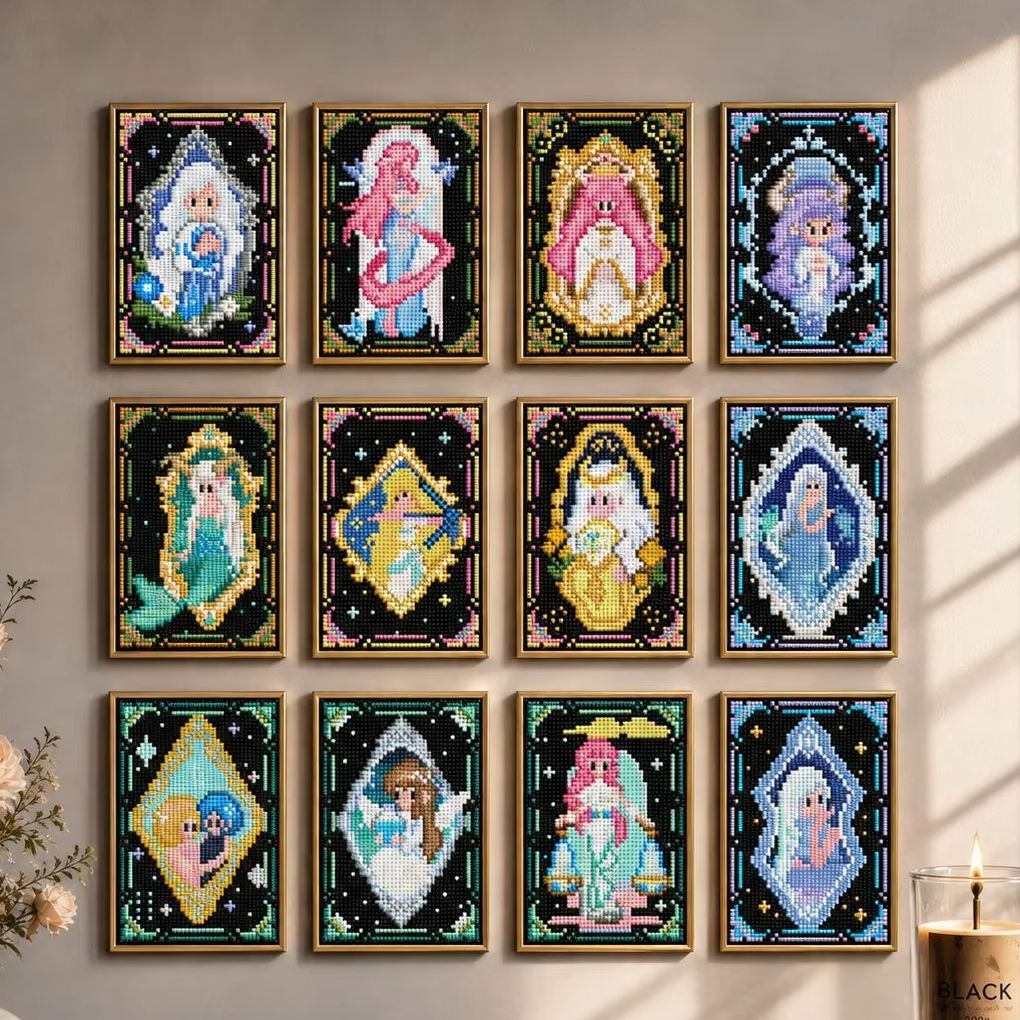 Photo Mosaic Print - 미니젬 5D DIY 다이아몬드 페인팅 키트