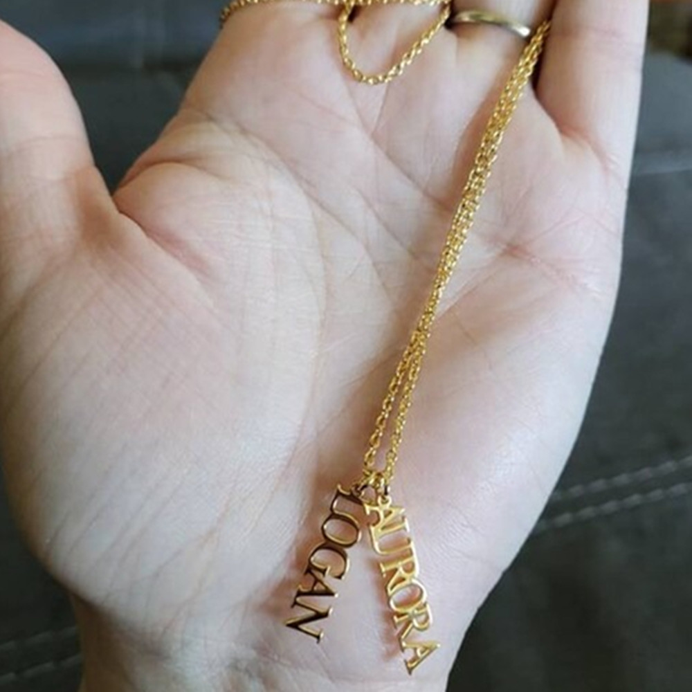 맞춤형 여러 이름 목걸이 스테인리스 스틸 미니멀리스트  - Birth Flower Necklace 리뷰 및 가격