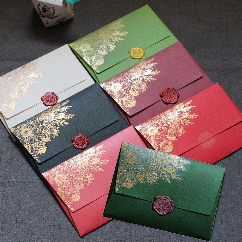 스탬프없이 10Pcs 고급 진주 종이 봉투 결혼식 초대 - Wax Seal Letter Kit 리뷰 및 가격
